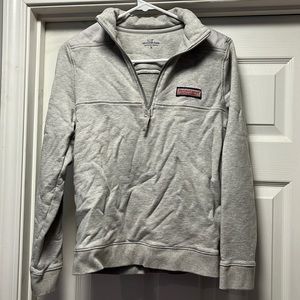 L(14), Vineyard Vibes, quarter zip.